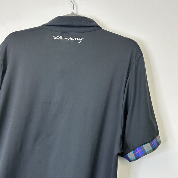 William Murray Classic Golf Polo Mens Size XXL Black - Picture 7 of 8